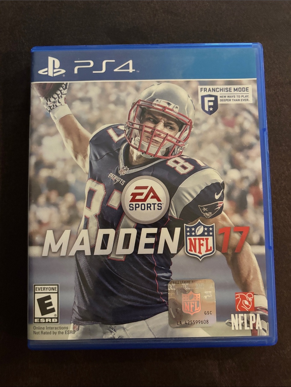 Madden NFL 17 PS4 Video Game - EA SPORTS - Blue Cover